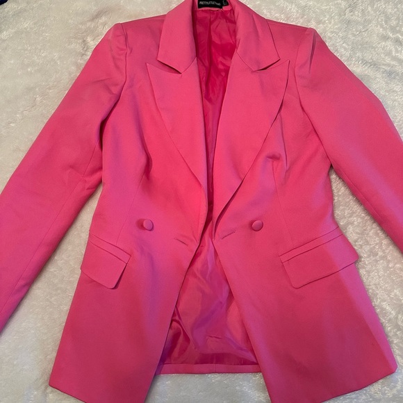 Pretty little thing pink blazer - Picture 6 of 10
